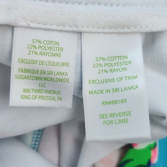 Lilly Pulitzer Bright Floral Shorts, 2 - Picture 6 of 7